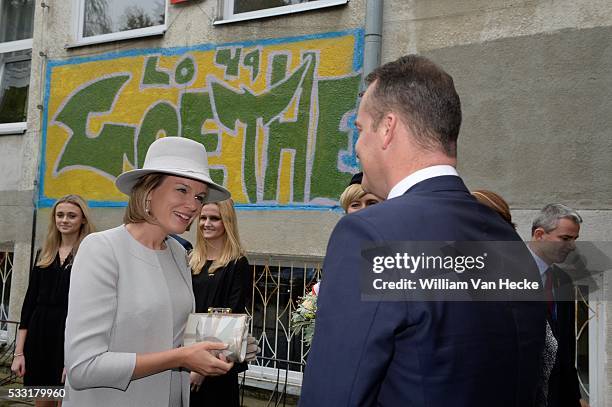 - Visite d'Etat du Roi Philippe et de la Reine Mathilde a la Republique de Pologne - Staatsbezoek van Koning Filip en Koningin Mathilde aan de...