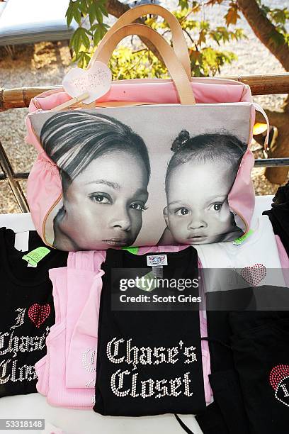 Designs are seen during a fashion show and party to benefit the Make A Wish Foundation at The Park August 2, 2005 in New York City.