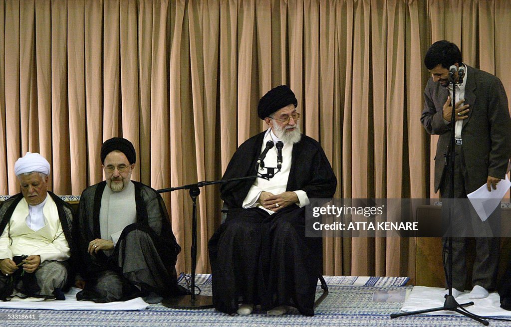 Iran's new President Mahmoud Ahmadinejad