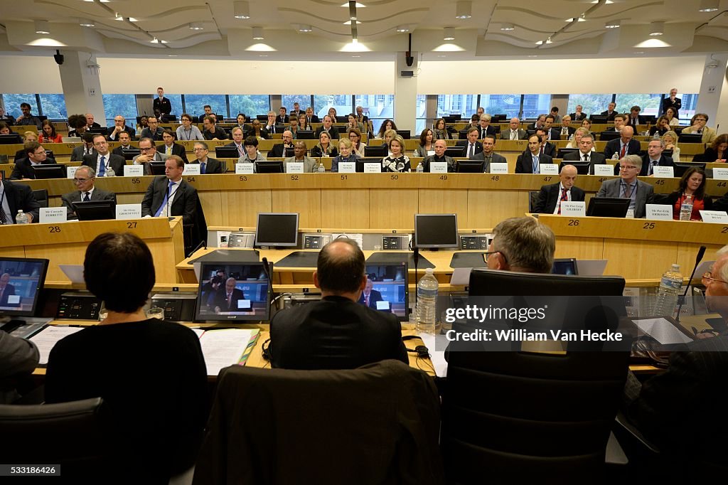 Queen Mathilde attends the opening of the 1st 'European Microfinance Day'