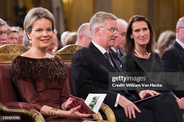 - Le Roi Philippe et la Reine Mathilde offrent un concert d'automne au Palais Royal de Bruxelles pour mettre à l'honneur des personnes et des...