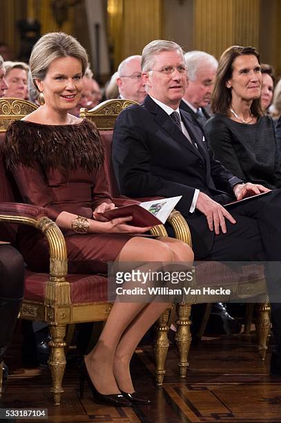 - Le Roi Philippe et la Reine Mathilde offrent un concert d'automne au Palais Royal de Bruxelles pour mettre à l'honneur des personnes et des...