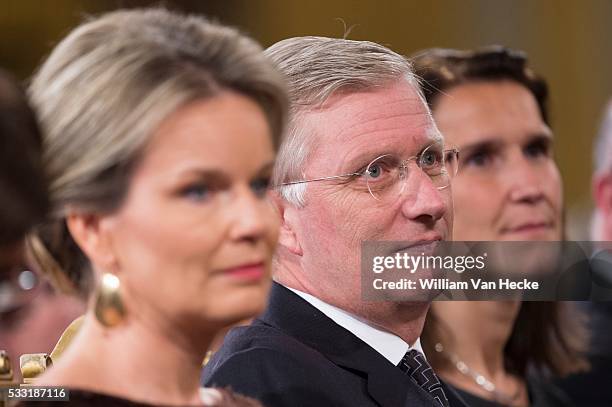 - Le Roi Philippe et la Reine Mathilde offrent un concert d'automne au Palais Royal de Bruxelles pour mettre à l'honneur des personnes et des...