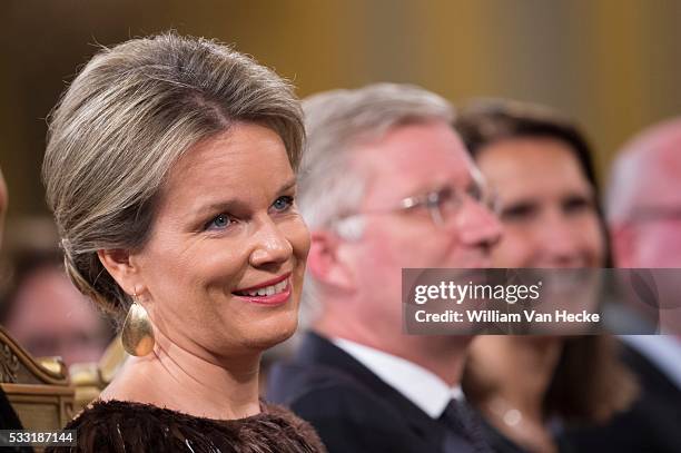 - Le Roi Philippe et la Reine Mathilde offrent un concert d'automne au Palais Royal de Bruxelles pour mettre à l'honneur des personnes et des...