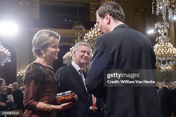 - Le Roi Philippe et la Reine Mathilde offrent un concert d'automne au Palais Royal de Bruxelles pour mettre à l'honneur des personnes et des...