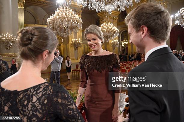 - Le Roi Philippe et la Reine Mathilde offrent un concert d'automne au Palais Royal de Bruxelles pour mettre à l'honneur des personnes et des...