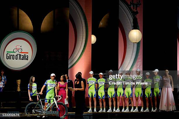 93th Giro d'Italia 2010 / Presentation Team Liquigas / Ivan BASSO / Yolanthe CABAU van KASBERGEN / Tour of Italy / Ronde van Italie / Presentatie /...