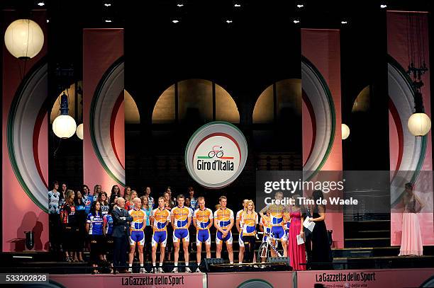 93th Giro d'Italia 2010 / Presentation Team Rabobank / Bauke MOLLEMA / Yolanthe CABAU van KASBERGEN / Tour of Italy / Ronde van Italie / Presentatie...