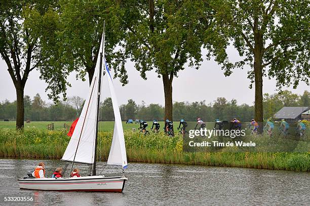 93th Giro d'Italia 2010 / Stage 2 Illustration Illustratie / Landscape Paysage Landschap / Sailing Boat Zeilboot Bateau de Voile / Bradley Wiggins...