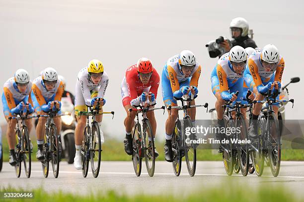 93th Giro d'Italia 2010 / Stage 4 Team Garmin - Transitions / David Millar / Tyler Farrar / Maciej Bodnar / Tiziano Dall'antonia / Robert Kiserlovski...