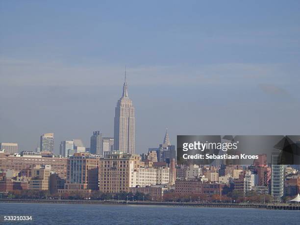 urban skyline new york, empire state building, united states of america - 1930 stock pictures, royalty-free photos & images