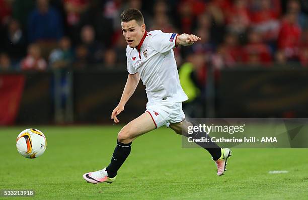 Kevin Gameiro of Sevilla during the UEFA Europa League Final match between Liverpool and Sevilla at St. Jakob-Park on May 18, 2016 in Basel,...