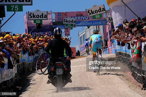 93th Giro d'Italia 2010 / Stage 16 Illustration Illustratie / Arrival Arrivee Aankomst / Gorazd STANGELJ / San Vigilio Di Marebbe - Plan De Corones /...