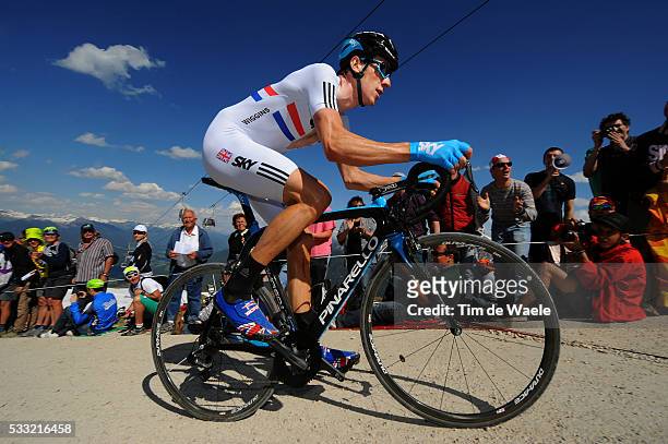 93th Giro d'Italia 2010 / Stage 16 Bradley Wiggins / San Vigilio Di Marebbe - Plan De Corones / Time Trila Contre la Montre Tijdrit / Tour of Italy /...