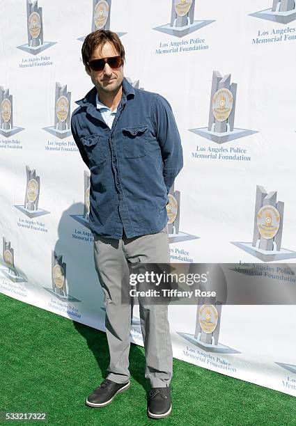 Actor Luke Wilson attends the 44th Annual Los Angeles Police Memorial Foundation Celebrity Golf Tournament at Ron Burkle's Estate on May 21, 2016 in...