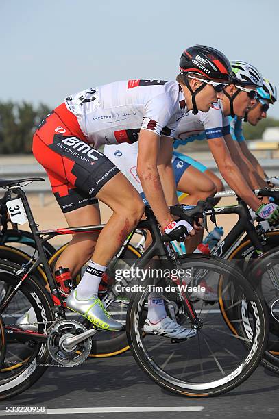 Tour of Qatar 2013 / Stage 5 Taylor PHINNEY White Jersey / Al Zubara Fort - Madinat Al Shamal / Ronde Etape Rit /Tim De Waele