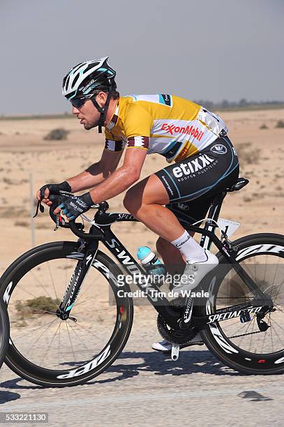 Tour of Qatar 2013 / Stage 5 Mark CAVENDISH Yellow Jersey / Al Zubara Fort - Madinat Al Shamal / Ronde Etape Rit /Tim De Waele