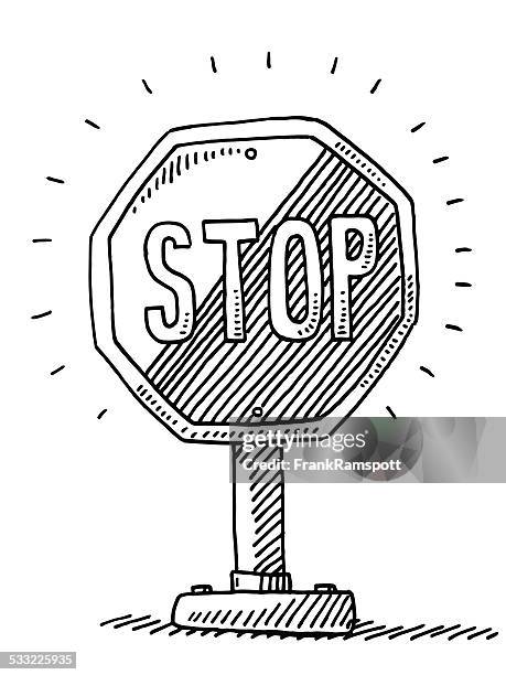 714 Stop Sign Drawing Stock Photos, High-Res Pictures, and Images ...