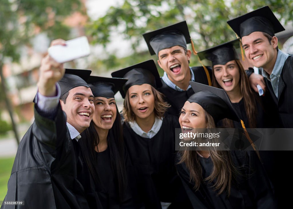 Graduation Selfie High-Res Stock Photo - Getty Images