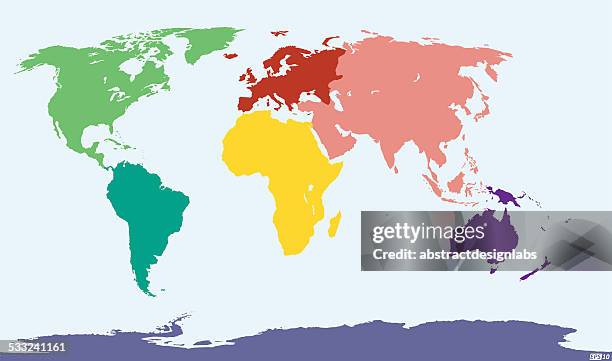 world map - accurate world map vector stock illustrations