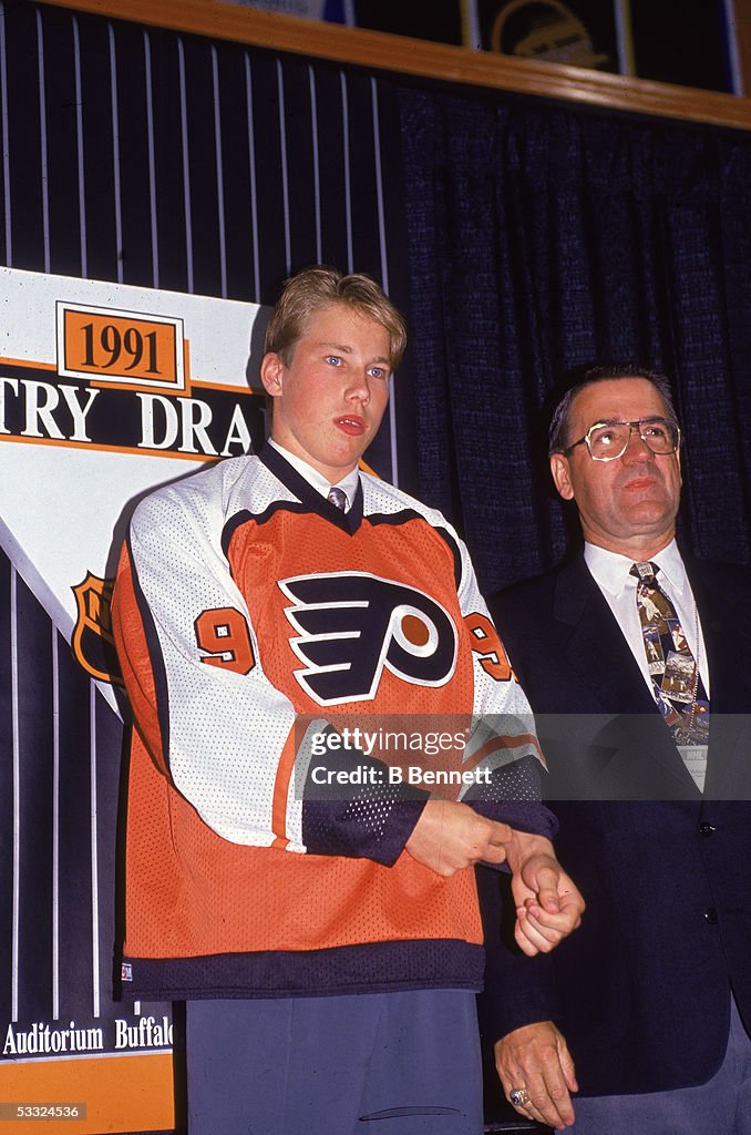 Peter Forsberg At 1991 NHL Entry Draft