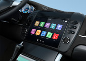 Smart touch screen multimedia system for automobile.