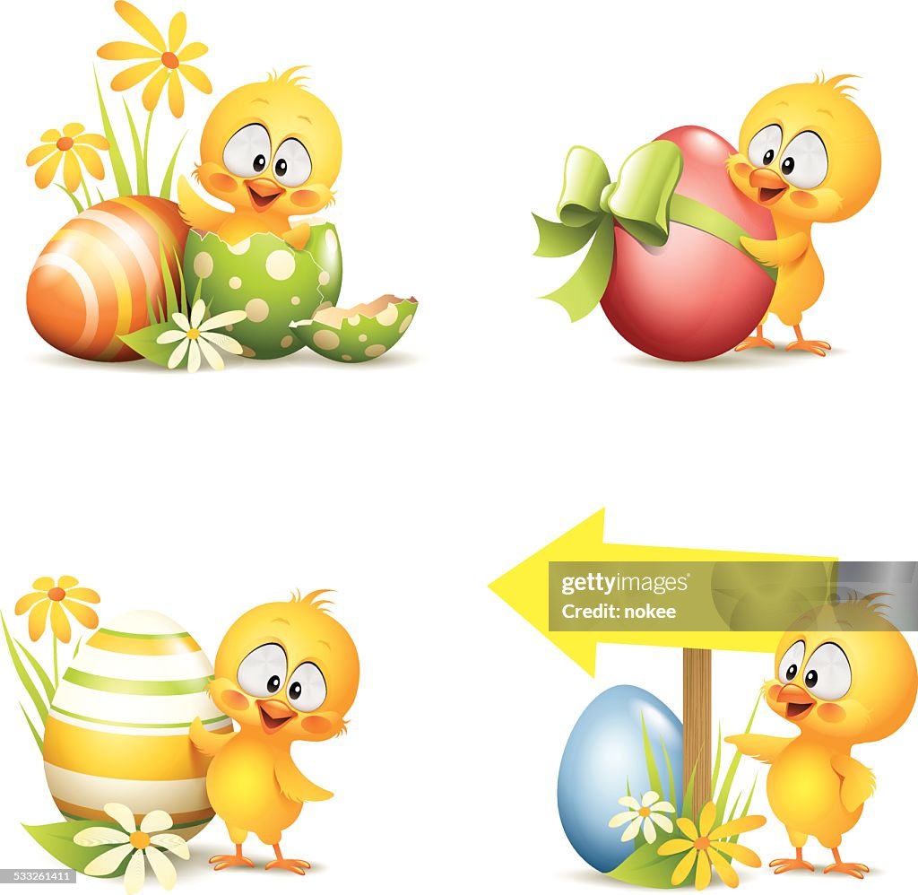 Easter - Chick Set