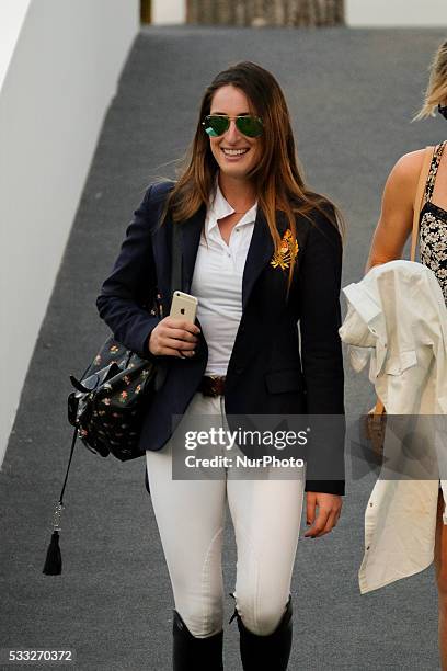Jessica Rae Springsteen attends Global Champions Tour Horse Tournament on May 20, 2016 in Madrid, Spain.