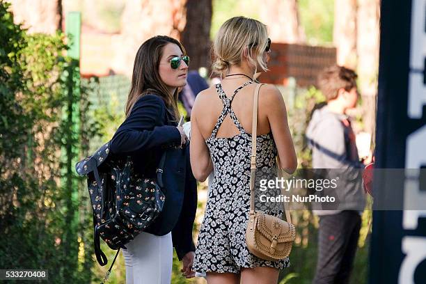 Jessica Rae Springsteen attends Global Champions Tour Horse Tournament on May 20, 2016 in Madrid, Spain.