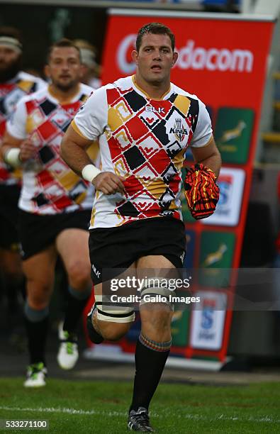 Steven Sykes of the Southern Kings during the round 13 Super Rugby match between Cell C Sharks and Southern Kings at Growthpoint Kings Park on May...