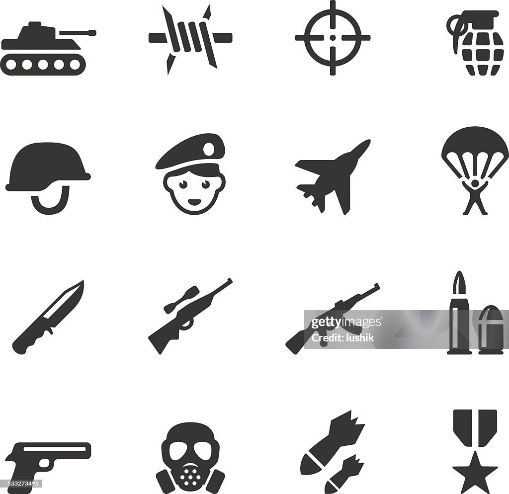 Soulico icons - Military