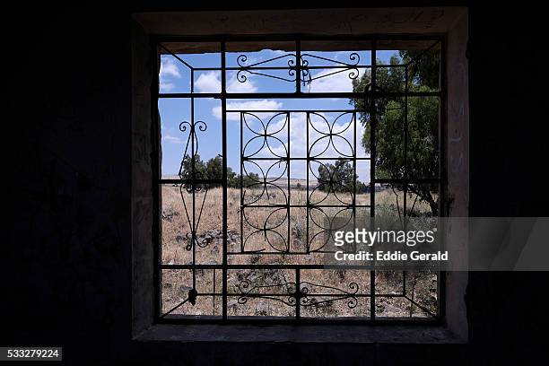 golan heights - ruined golan heights stock pictures, royalty-free photos & images