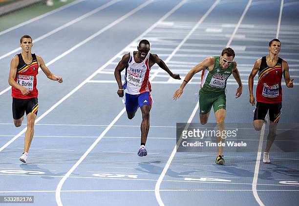 European Championship 2010 / Barcelona Kevin BORLEE / DJHONE / GILLICK / Jonathan BORLEE / 400 M Men Final / Europees Kampionschap Atletiek /...