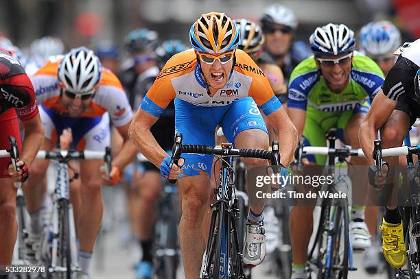 15th Vattenfall Cyclassics Hamburg 2010 Arrival Sprint / Tyler FARRAR / Hamburg - Hamburg / Tim De Waele