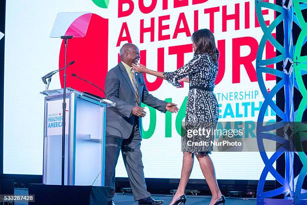 Washington, DC On Friday, May 20th at the Renaissance Downtown Hotel, James R. Gavin III, MD, PhD, chairman of the Partnership for a Healthier...