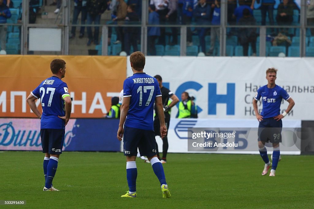 FC Zenit Saint-Petersburg - FC Dynamo Moscow Russian Footbal Premiere-League