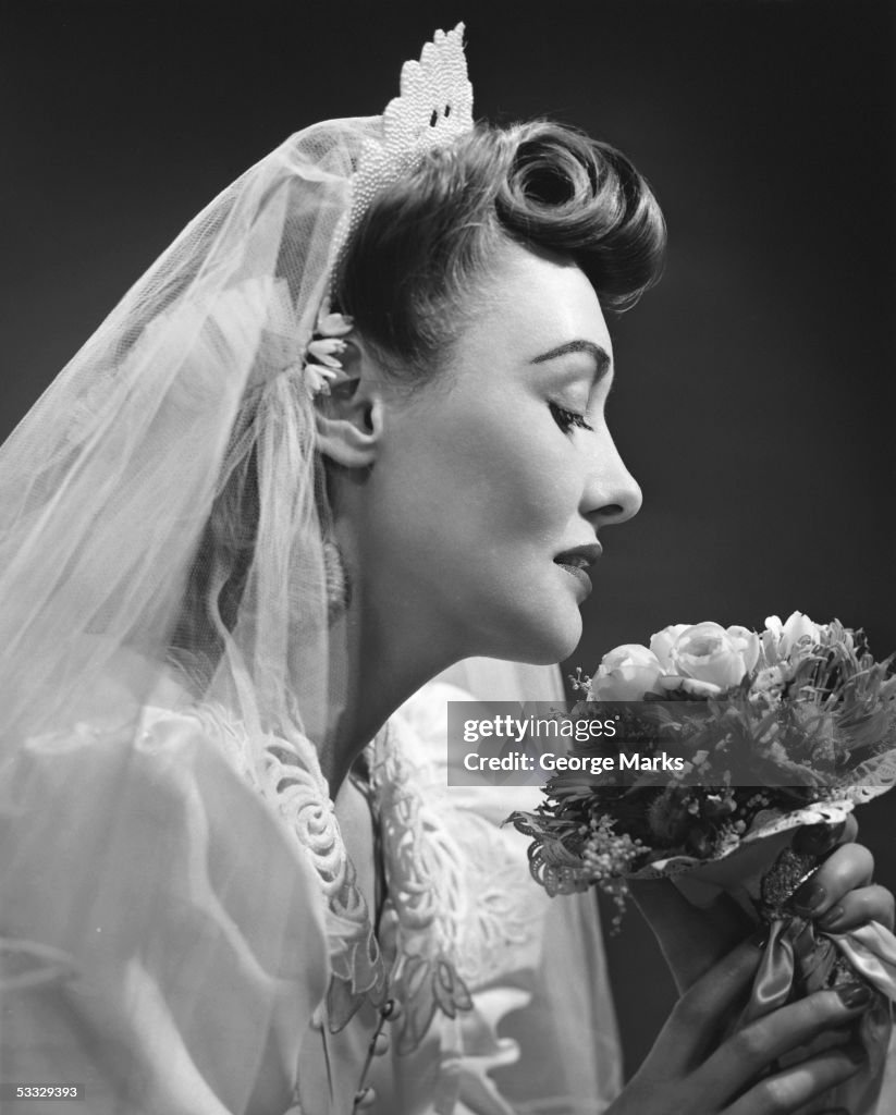 Profile of the bride