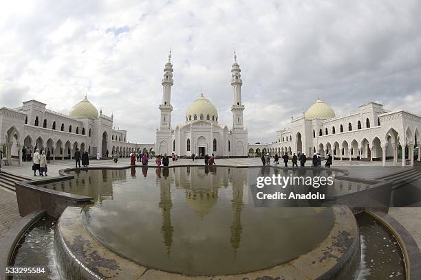 The White Mosque at Bulgarian State Historical and Architectural Museum Reserve which is included on the list of UNESCO World Cultural Heritage...