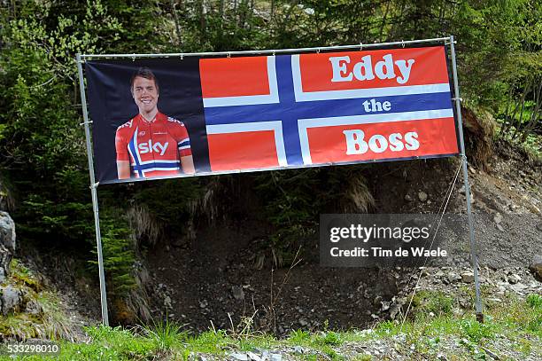 65th Criterium du Dauphine 2013 / Stage 1 Illustration Illustratie / Fans Supporters Public Publiek Spectators / BOASSON HAGEN Edvald / Champery -...