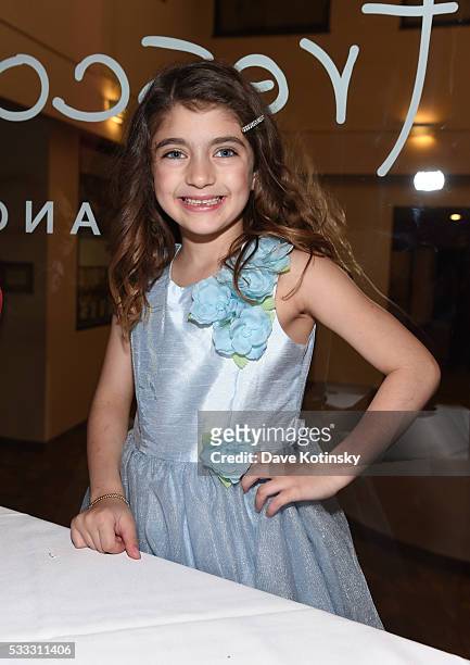 Audriana Giudice celebrates Gino Gorga's First Communion at Fresco on May 21, 2016 in Montclair, New Jersey.