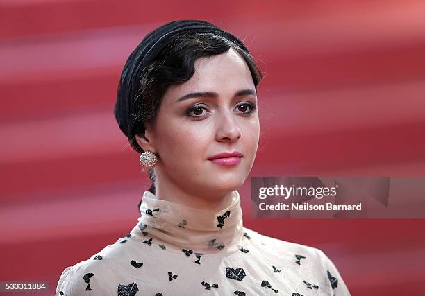 Taraneh Alidoosti attends "The Salesman " Premiere during the 69th annual Cannes Film Festival at the Palais des Festivals on May 21, 2016 in Cannes,...