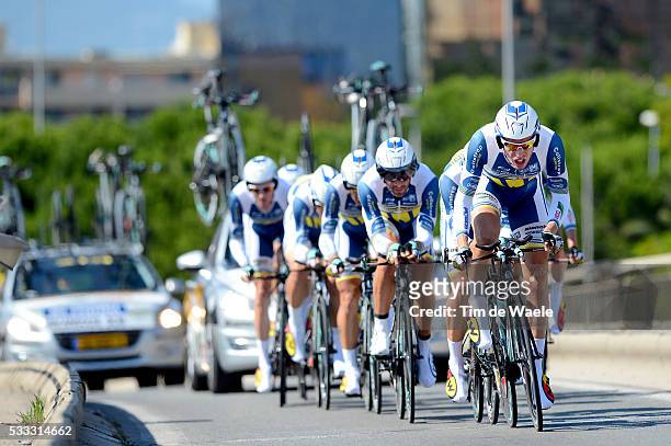 100th Tour de France 2013 / Stage 4 Team Vacansoleil-DCM / Wout Poels / Kris Boeckmans / Thomas De Gendt / Juan Antonio Flecha / Johnny Hoogerland /...