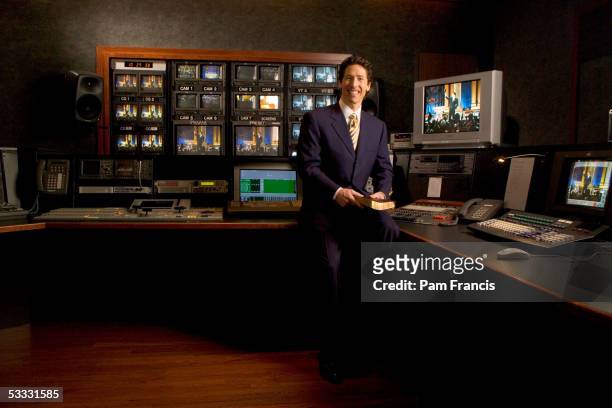 Joel Osteen, Minister at Lakewood Church photographed March 6, 2005 in Houston, Texas.