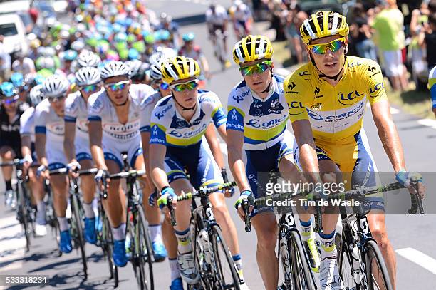 100th Tour de France 2013 / Stage 7 Daryl Impey yellow Jersey / Montpellier - Albi / Ronde van Frankrijk TDF / Rite Etape Tim De Waele