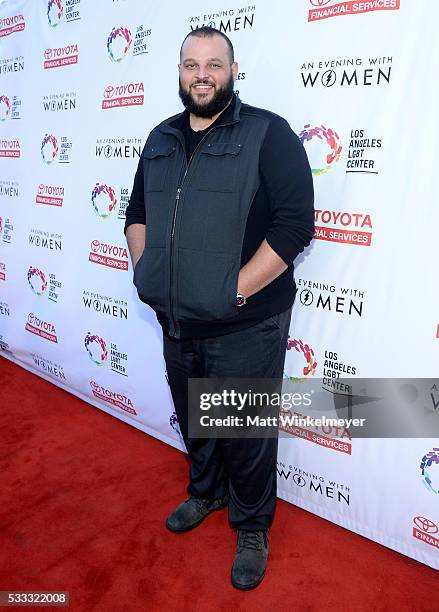 Actor Daniel Franzese attends An Evening with Women benefiting the Los Angeles LGBT Center at the Hollywood Palladium on May 21, 2016 in Los Angeles,...