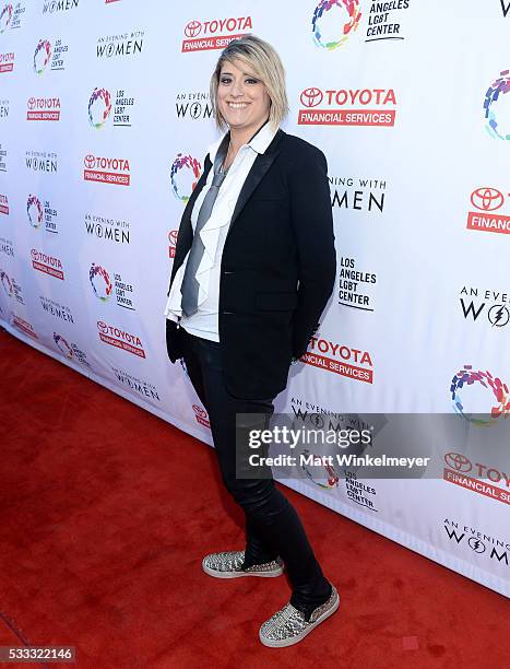 Filmmaker Kim Rocco Shields attends An Evening with Women benefiting the Los Angeles LGBT Center at the Hollywood Palladium on May 21, 2016 in Los...