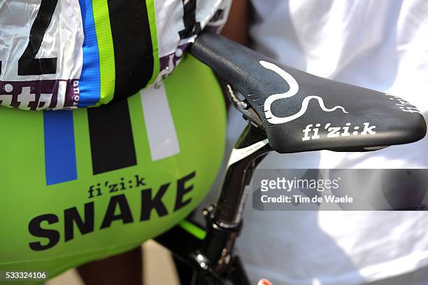 100th Tour de France 2013 / Stage 14 Illustration Illustratie / FIZIK Animal Sadle Sel Zadel / Snake Serpent Slang / Saint-Pourcain-Sur-Sioule - Lyon...