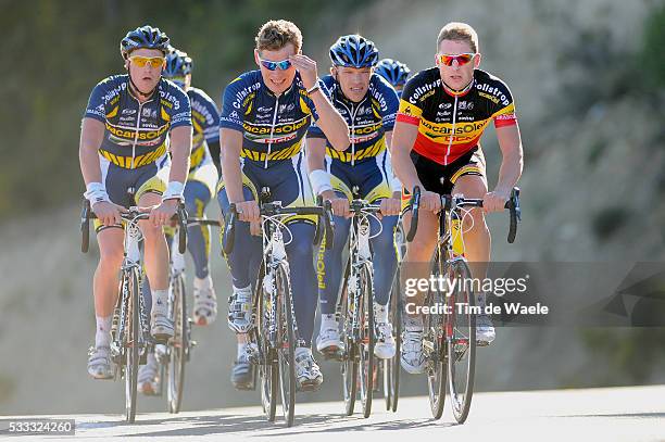 Team Vacansoleil 2011 / Training Stijn DEVOLDER / Gorik GARDEYN / Equipe Ploeg / Tim De Waele