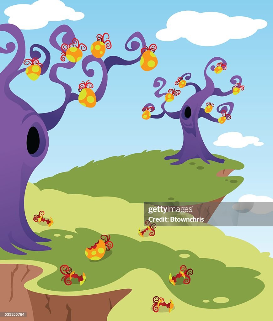 Alien Tree High-Res Vector Graphic - Getty Images