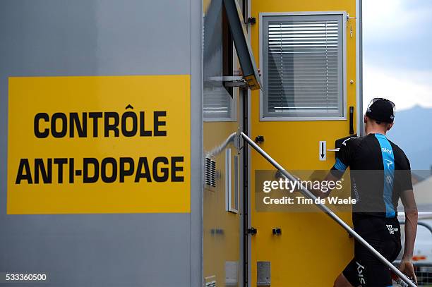 100th Tour de France 2013 / Stage 17 Christopher Froome / Controle Anti Dopage Doping / Embrun - Chorges / Time Trial Contre la Montre Tijdrit TT /...